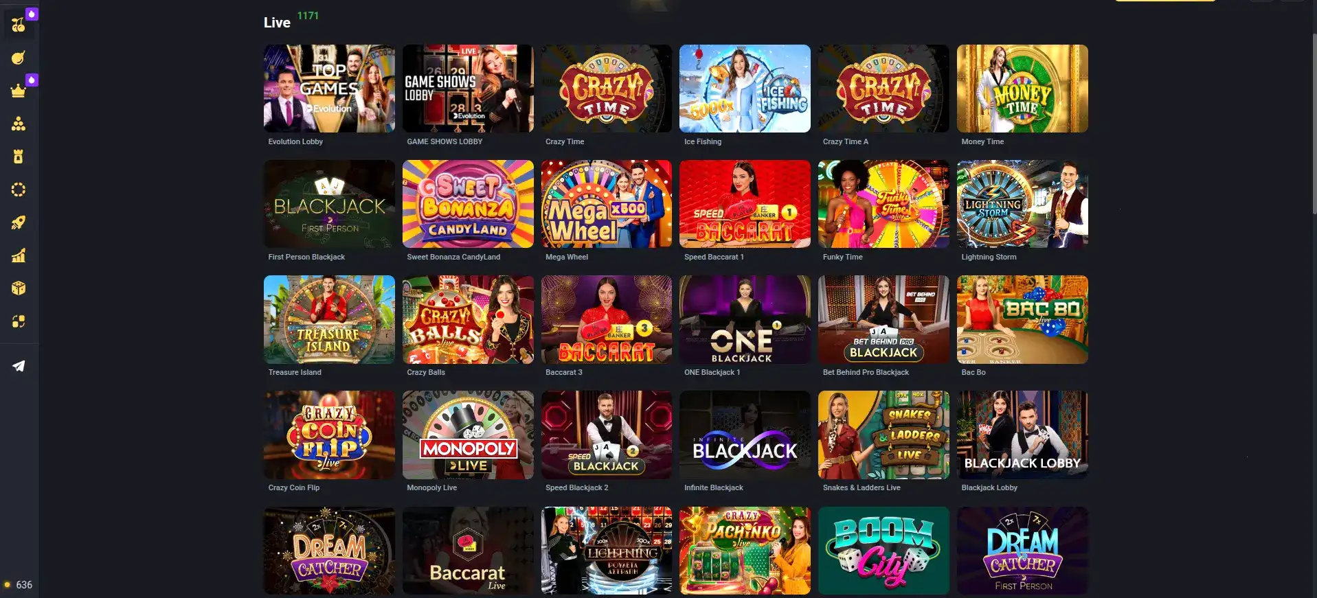 Live-дилеры в казино Мята